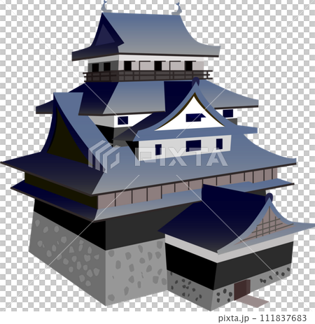 島根県　松江市　松江城 111837683