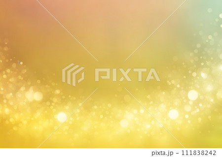 Abstract gradient smooth Blurred Bokeh Yellow background image 111838242