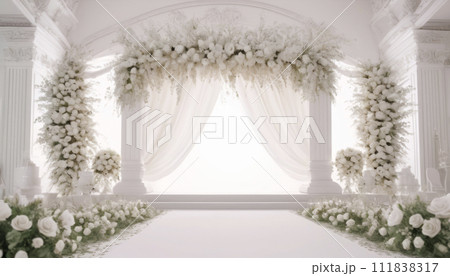 Wedding card series, beautiful formal wedding decoration Wedding card series, beautiful formal wedding decoration 111838317