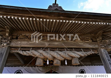 神崎神社の龍の彫刻 神崎神社の龍の彫刻 111840015