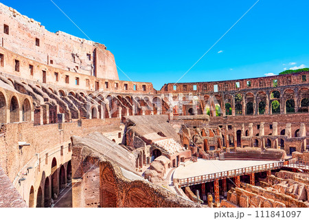 Coliseum. Ancient, beautiful, incredible Rome. Coliseum. Ancient, beautiful, incredible Rome. 111841097