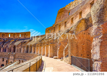 Coliseum. Ancient, beautiful, incredible Rome. Coliseum. Ancient, beautiful, incredible Rome. 111841098