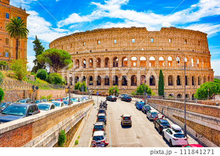 Coliseum. Ancient, beautiful, incredible Rome 111841271