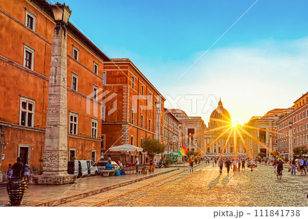 Vatican, Ancient, beautiful, incredible Rome, where every place is filled with history. Vatican, Ancient, beautiful, incredible Rome, where every place is filled with history. 111841738