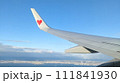 飛行機から見た地上の風景 111841930