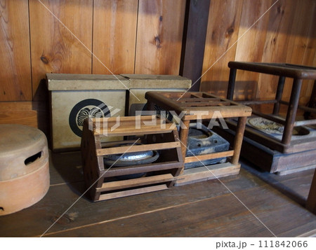 アンティーク　昔のこたつ　櫓炬燵　あんか　古民具 111842066