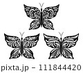 Butterflies Silhouettes 111844420