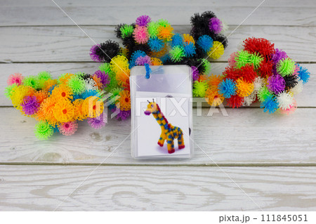 Giraffe viscous fluffy construction set Giraffe viscous fluffy construction set 111845051