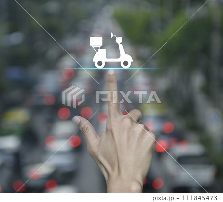 Business delivery service concept 111845473