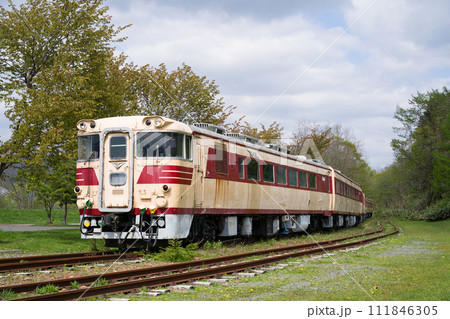 キハ82系気動車特急　三笠鉄道村 三笠鉄道記念館 クロフォード公園 111846305