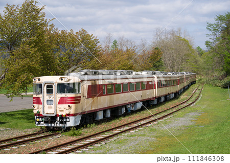 キハ82系気動車特急　三笠鉄道村 三笠鉄道記念館 クロフォード公園 111846308