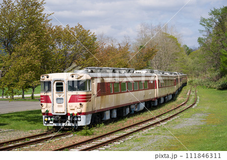 キハ82系気動車特急　三笠鉄道村 三笠鉄道記念館 クロフォード公園 111846311