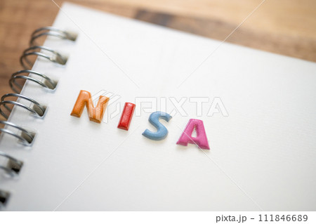 NISA文字 NISA文字 111846689