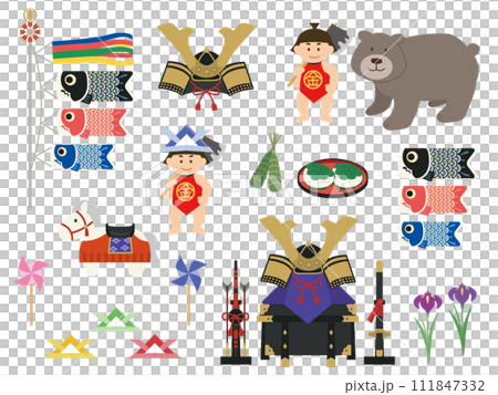 兒童節可愛插圖集 111847332