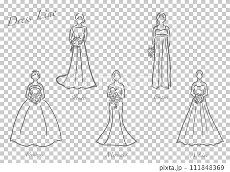 婚紗禮服系列 111848369