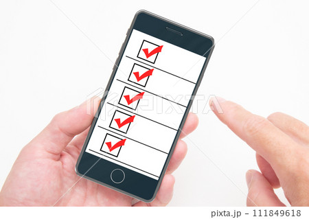 チェックリスト（to do list) 111849618