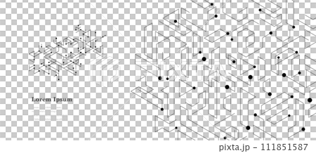 geometry abstract hexagon science background transparent geometry abstract hexagon science background transparent 111851587