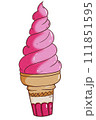 Ice cream cone  111851595