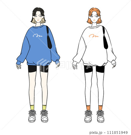 インナーカラー　おしゃれ　ファッション 111851949