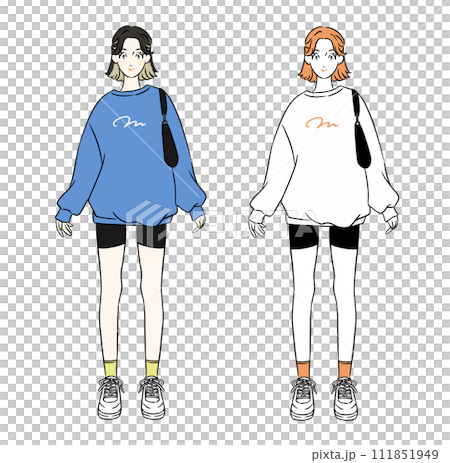 インナーカラー　おしゃれ　ファッション 111851949