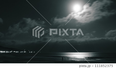 星月夜の海 111852375
