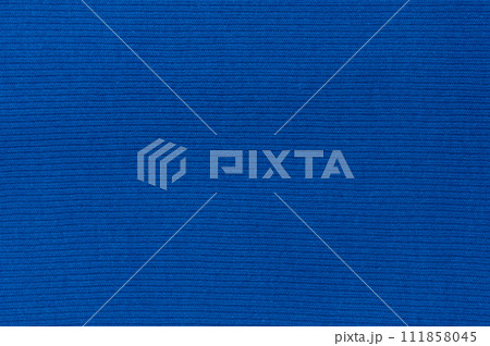 Blue textile fiber background 111858045