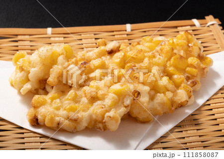 とうもろこしのかき揚げ とうもろこしのかき揚げ 111858087