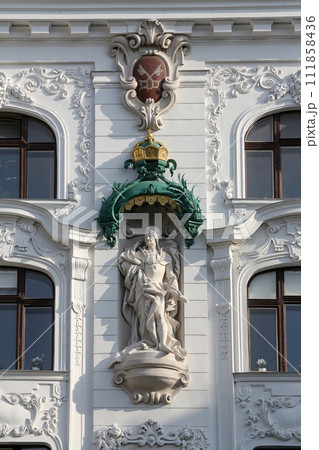 King Frederick III, Regensburger Hof, Wustenrot Building in Vienna, Austria King Frederick III, Regensburger Hof, Wustenrot Building in Vienna, Austria 111858436