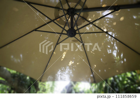 Exterior design and decoration furniture at coffee shop 111858659