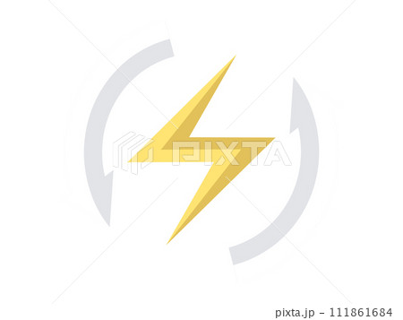 Solar energy vector illustration. Solar energy is efficient and environmentally friendly power source Energy sign. Utilization photovoltaic cells generation clean electricity Adoption alternative 111861684