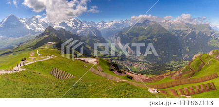 Lauterbrunnen Valley in Switzerland Lauterbrunnen Valley in Switzerland 111862113