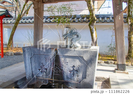 修禅寺の手水舎 修禅寺の手水舎 111862226