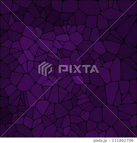 Geometric background with purple pebbles. Design element. eps 10 111862706