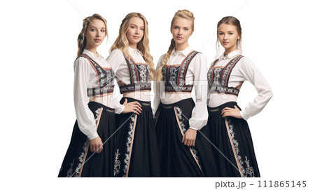 ノルウェーの女性 111865145