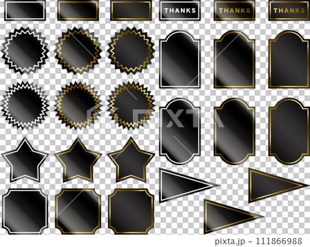 label 1-2 black 111866988