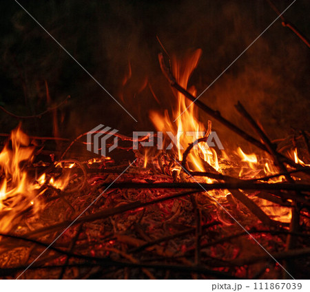 Bonfire in the night Bonfire in the night 111867039