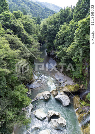 白山手取川ジオパーク　手取峡谷 111869632