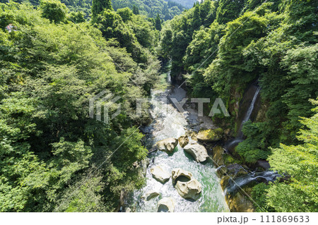 白山手取川ジオパーク　手取峡谷 111869633