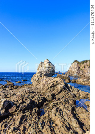 江須崎島からの朝風景　和歌山県すさみ町 111870434