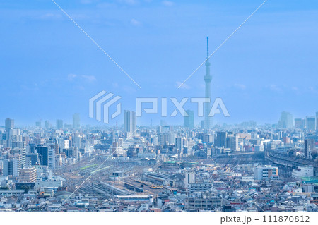 北とぴあより望む風景 111870812