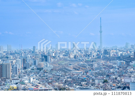 北とぴあより望む風景 111870813