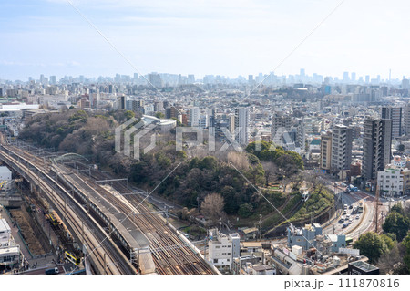 北とぴあより望む風景 111870816