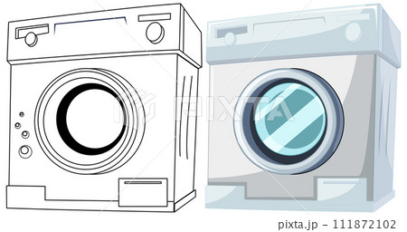 Modern Home Appliance Illustration 111872102