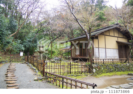 神奈川県横浜市中区本牧の三溪園の冬 111873866