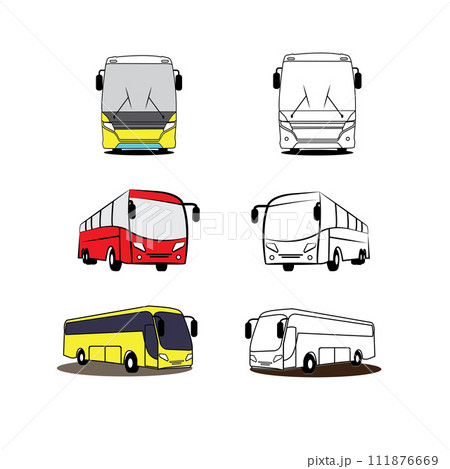 buses icon buses icon 111876669