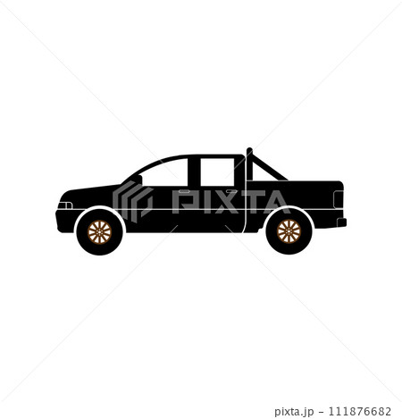 pickup truck icon pickup truck icon 111876682