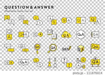 問答 QA 問題答案圖示集 111876814
