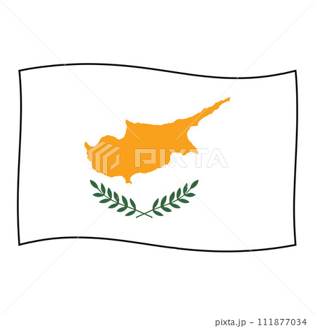 Cyprus flag icon 111877034