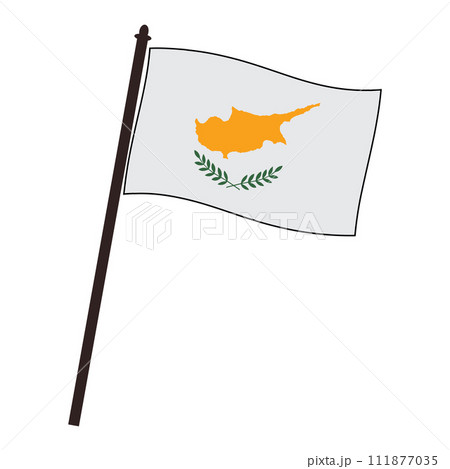 Cyprus flag icon 111877035