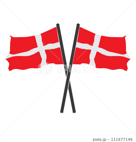 Danish flag icon 111877146
